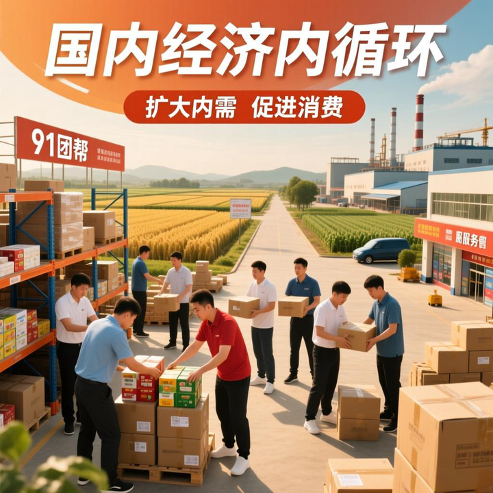 91团帮平台与内循环发展的双向赋能之路：一场消费生态的范式革命